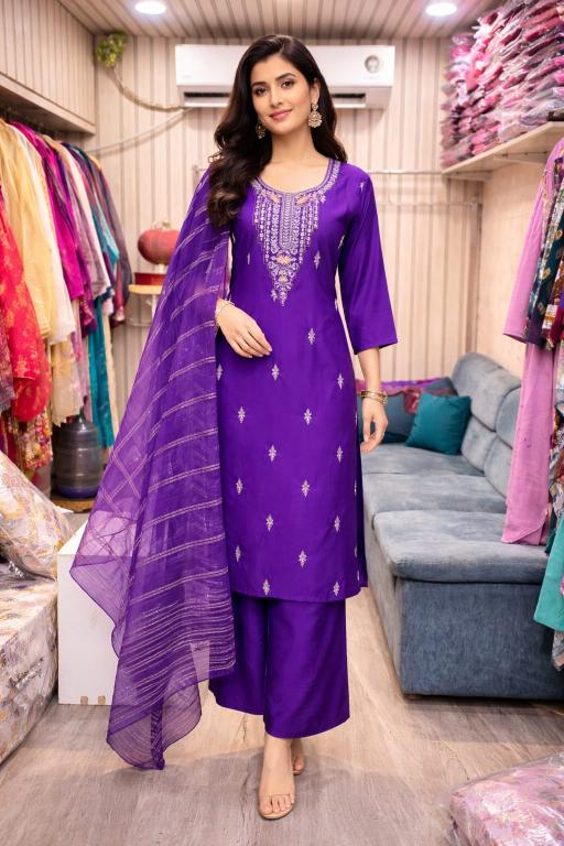 Rangriti 3pcs exclusive designer kurtis wholesalers in gujarat